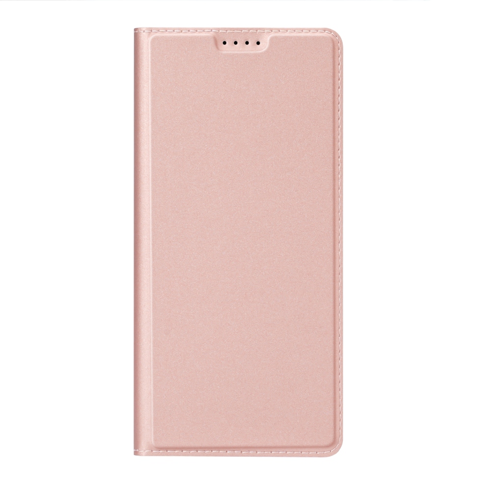DUX knížkové pouzdro na Samsung Galaxy S25 FE - růžovozlaté