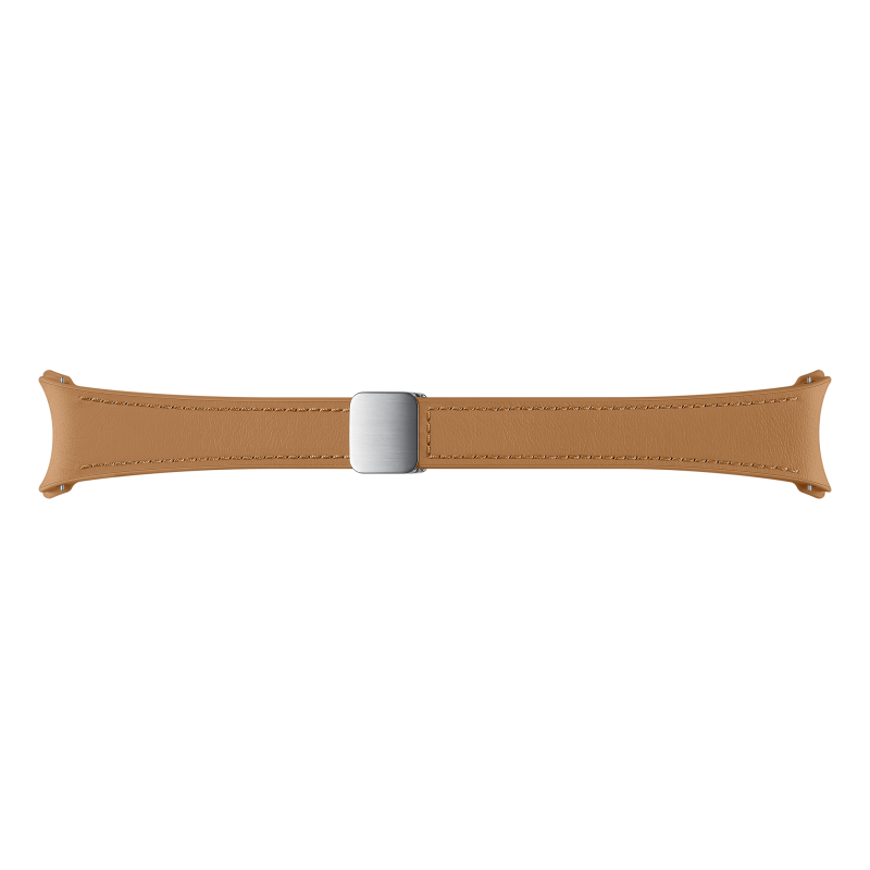 ET-SHR93SDE Samsung Galaxy Watch 6/6 Classic D-Buckle Kožený Řemínek (Vegan) S/M Camel