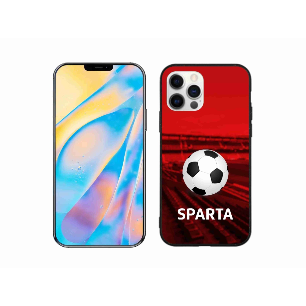 Gelový kryt mmCase na iPhone 12 Pro - sparta 1