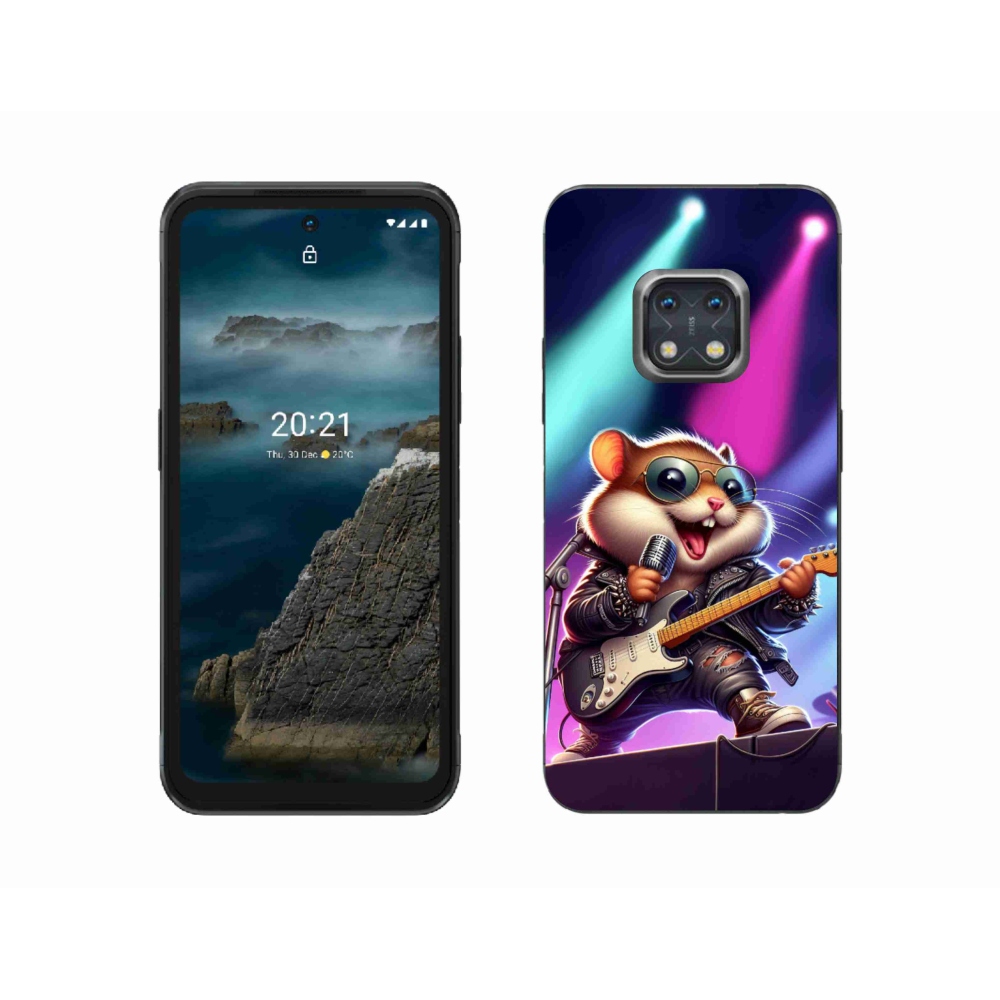 Gelový kryt mmCase na Nokia XR20 - křeček rocker