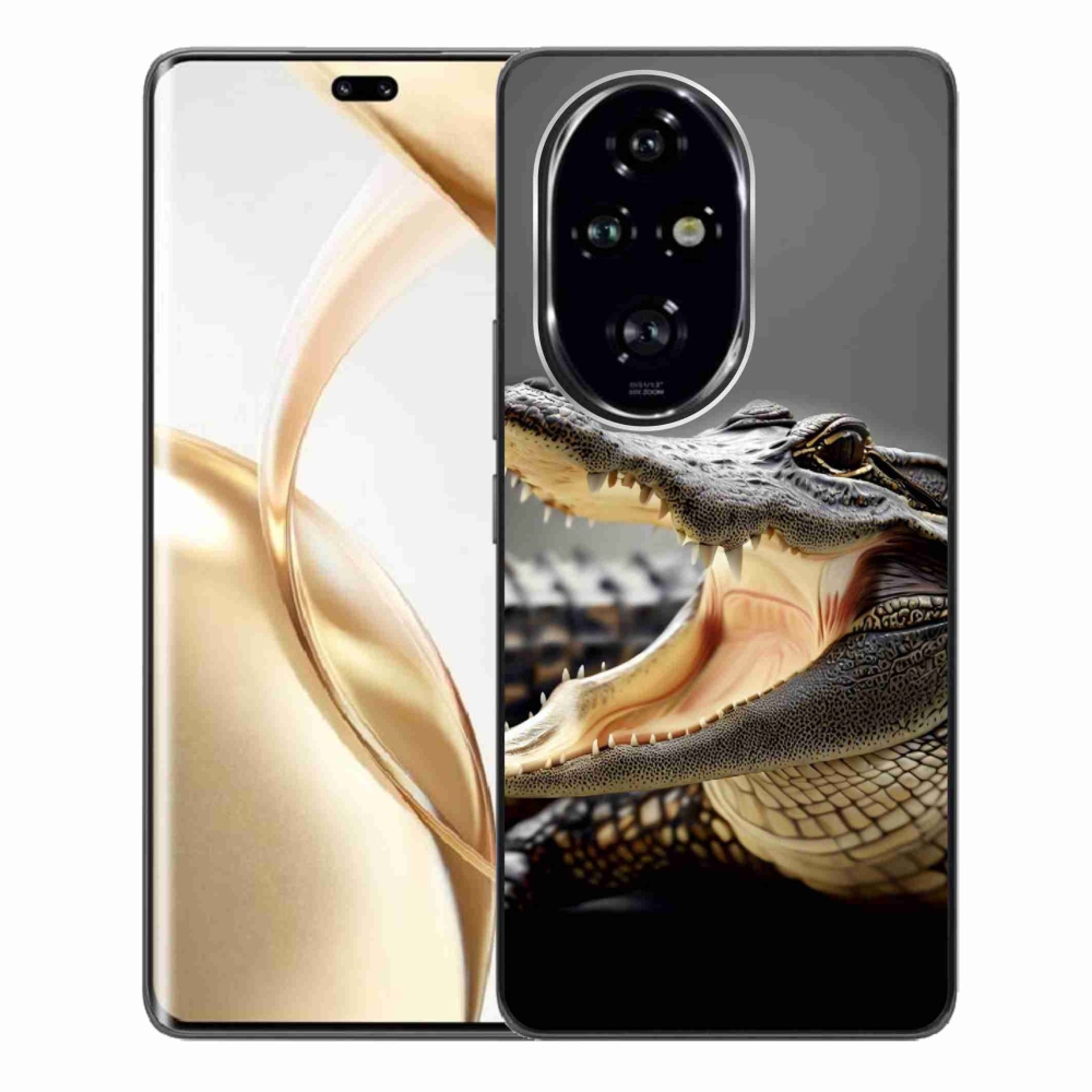 Gelový kryt mmCase na Honor 200 Pro 5G - krokodýl