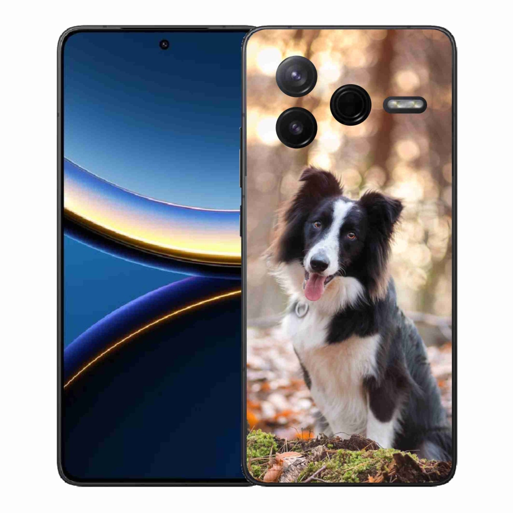 Gelový kryt mmCase na Xiaomi Poco F7 Pro - border kolie 1