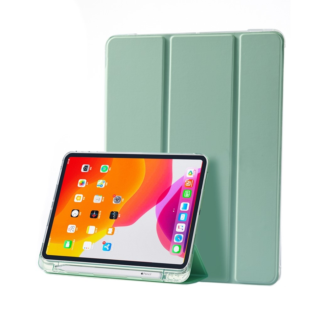 Chytré polohovatelné pouzdro na iPad Pro 12.9 (2020/21/22) - světlezelené