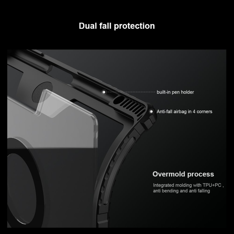 Nillkin Bumper Link Keyboard Case (Backlit Version) pro iPad 10.2 2019/2020/2021 Black