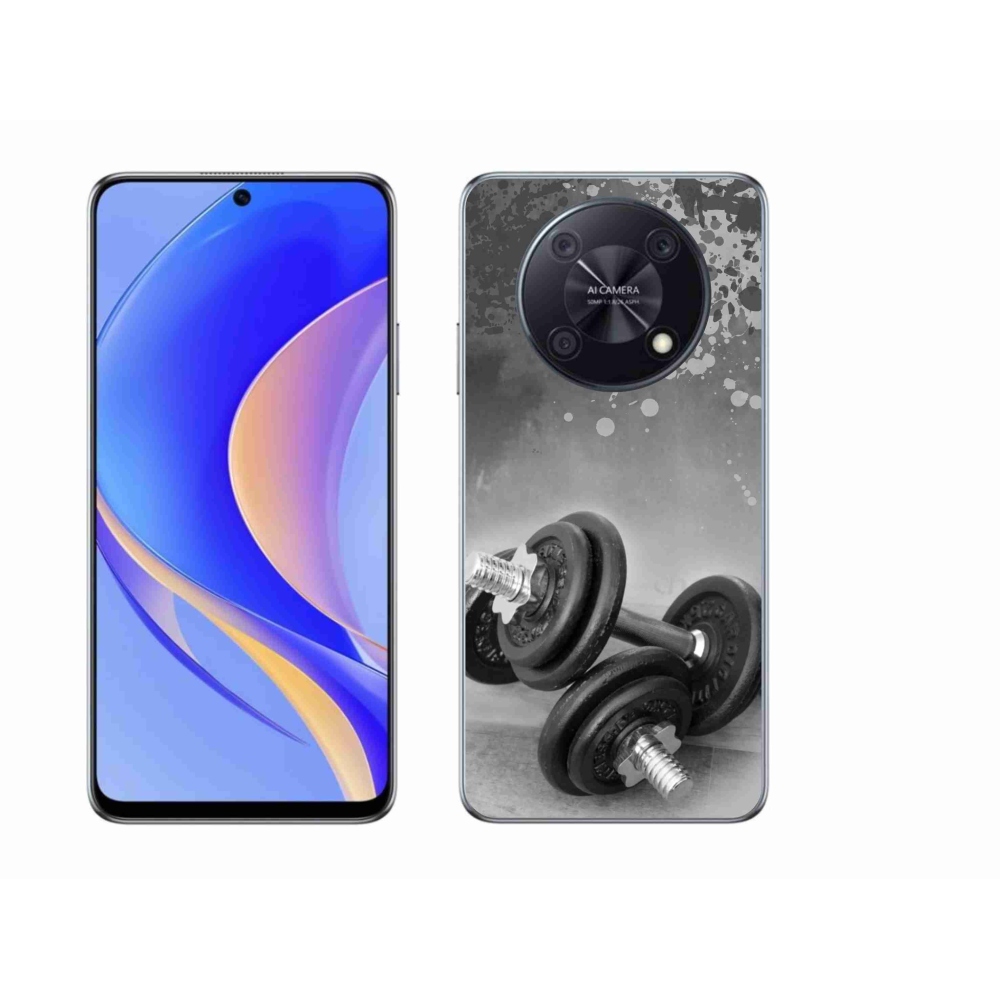 Gelový kryt mmCase na Huawei Nova Y90 - činky 1