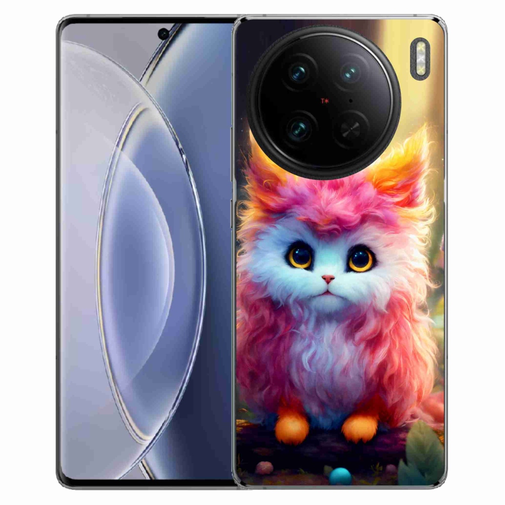 Gelový kryt mmCase na Vivo X90 Pro - roztomilé kotě 5