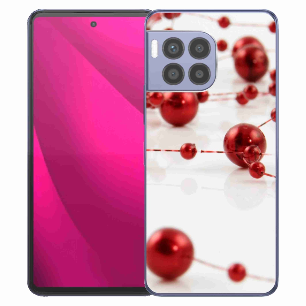 Gelový kryt mmCase na T-Mobile T Phone 2 Pro - vánoční řetěz