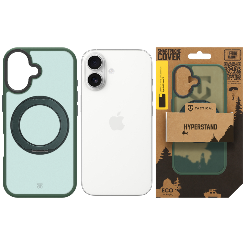 Tactical MagForce Hyperstand Kryt pro Apple iPhone 17 Forest Green