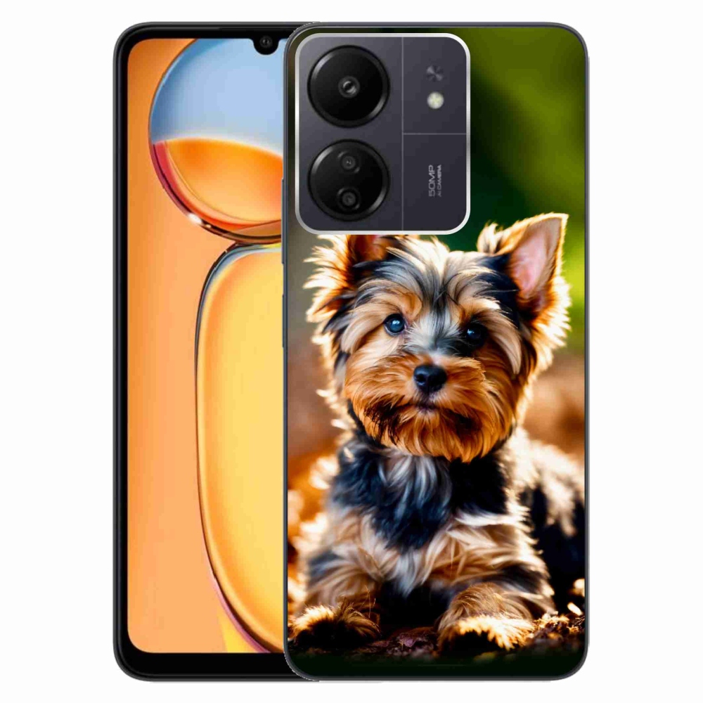 Gelový kryt mmCase na Xiaomi Poco C65/Redmi 13C - jorkšír 10