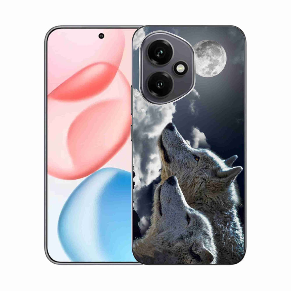 Gelový kryt mmCase na Honor 400 - vlci