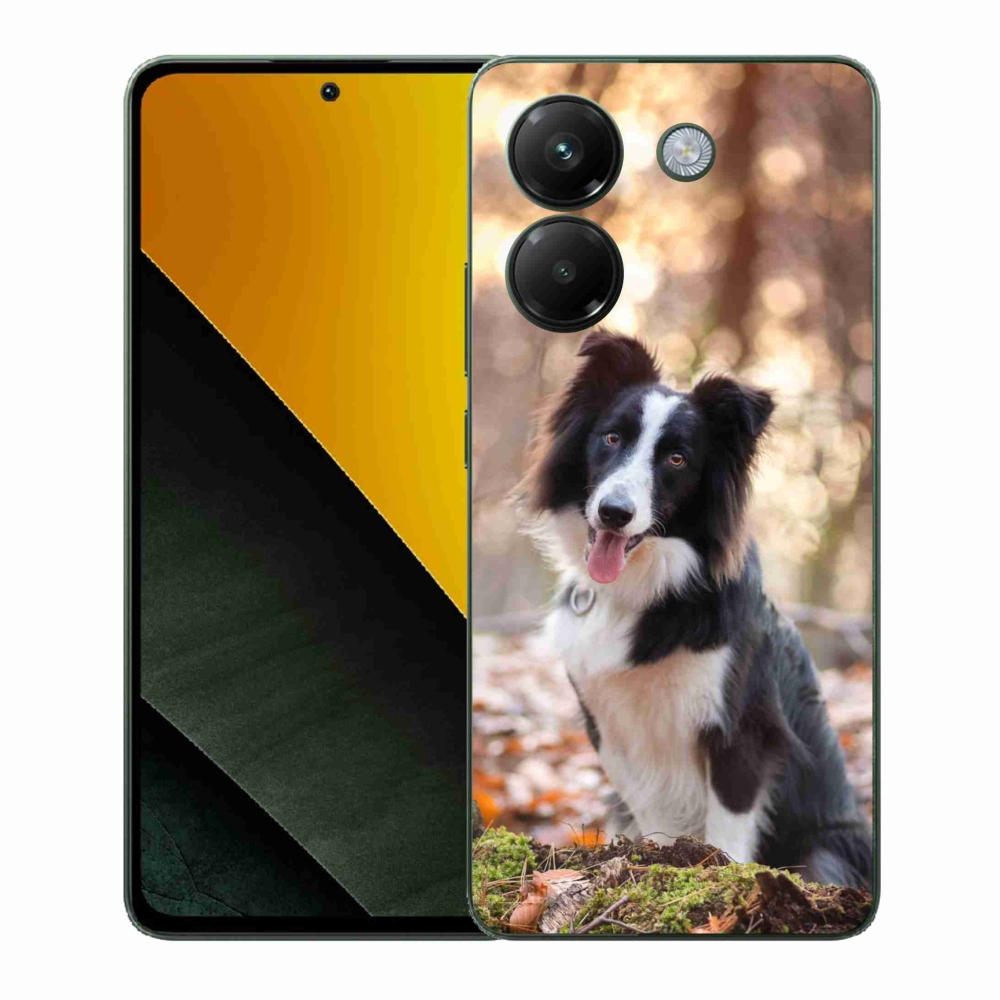 Gelový kryt mmCase na Xiaomi Poco M7 Pro 5G - border kolie 1