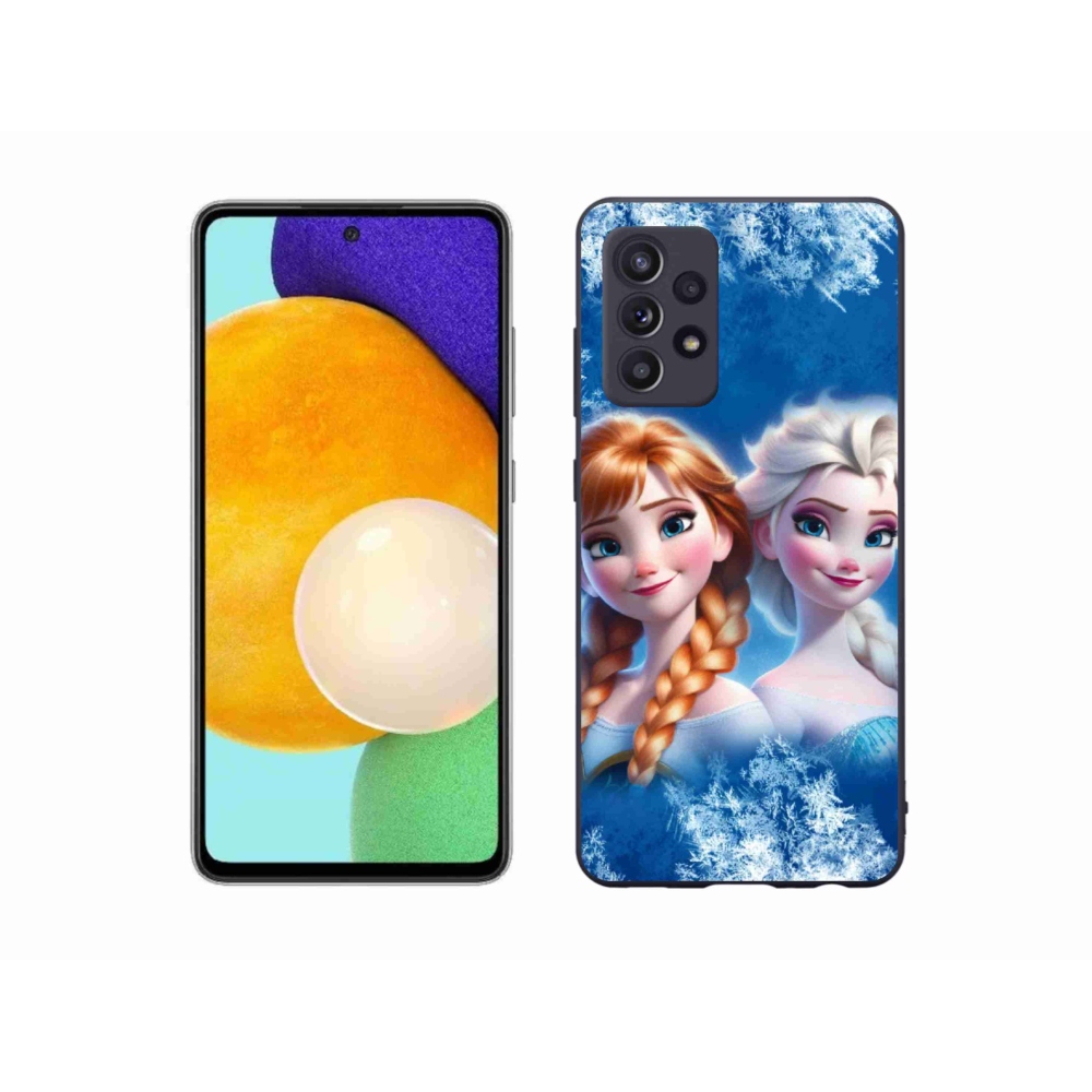 Gelový kryt mmCase na Samsung Galaxy A52s 5G - ledové království 2