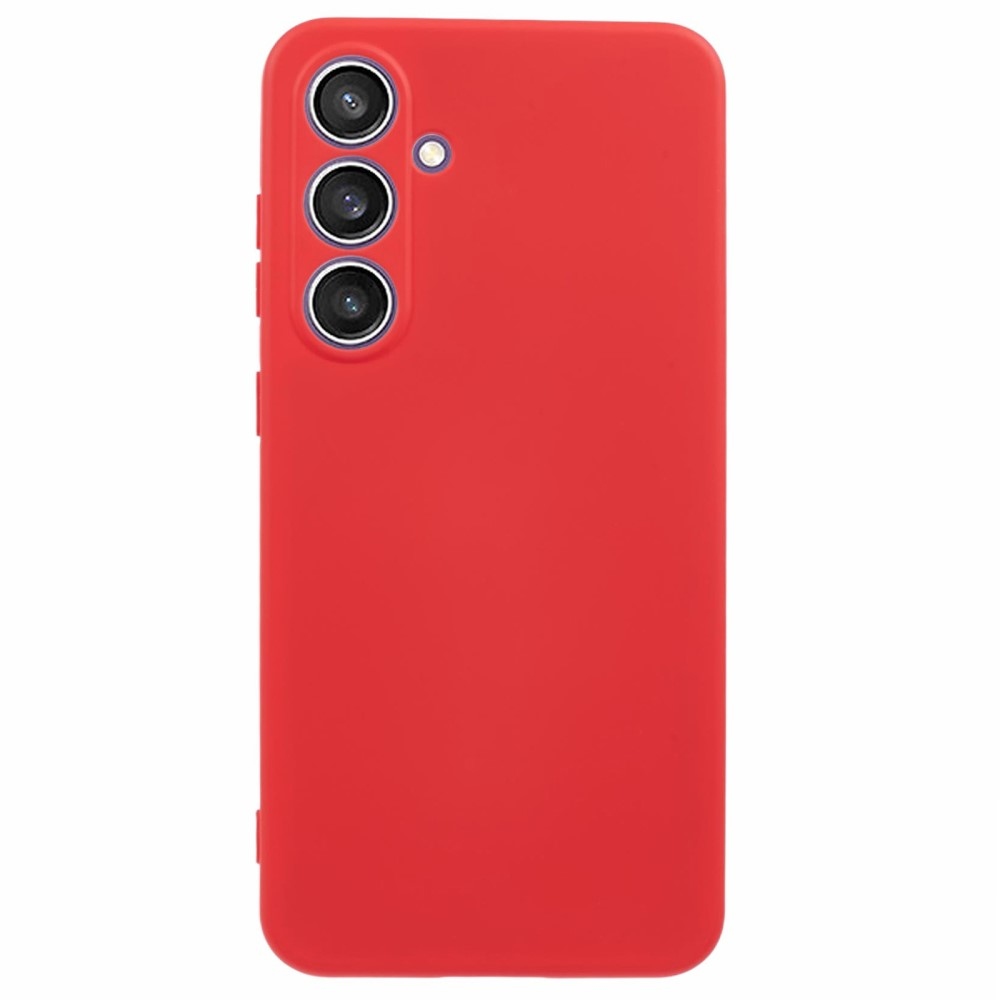 Gelový obal na Samsung Galaxy S24 FE - červený