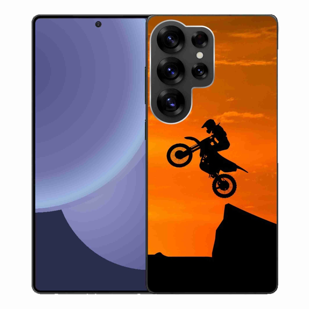 Gelový kryt mmCase na Samsung Galaxy S25 Ultra - motocross
