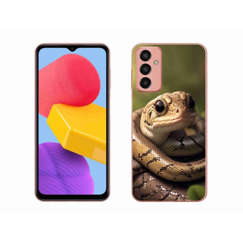 Gelový kryt mmCase na Samsung Galaxy M13 - had 1
