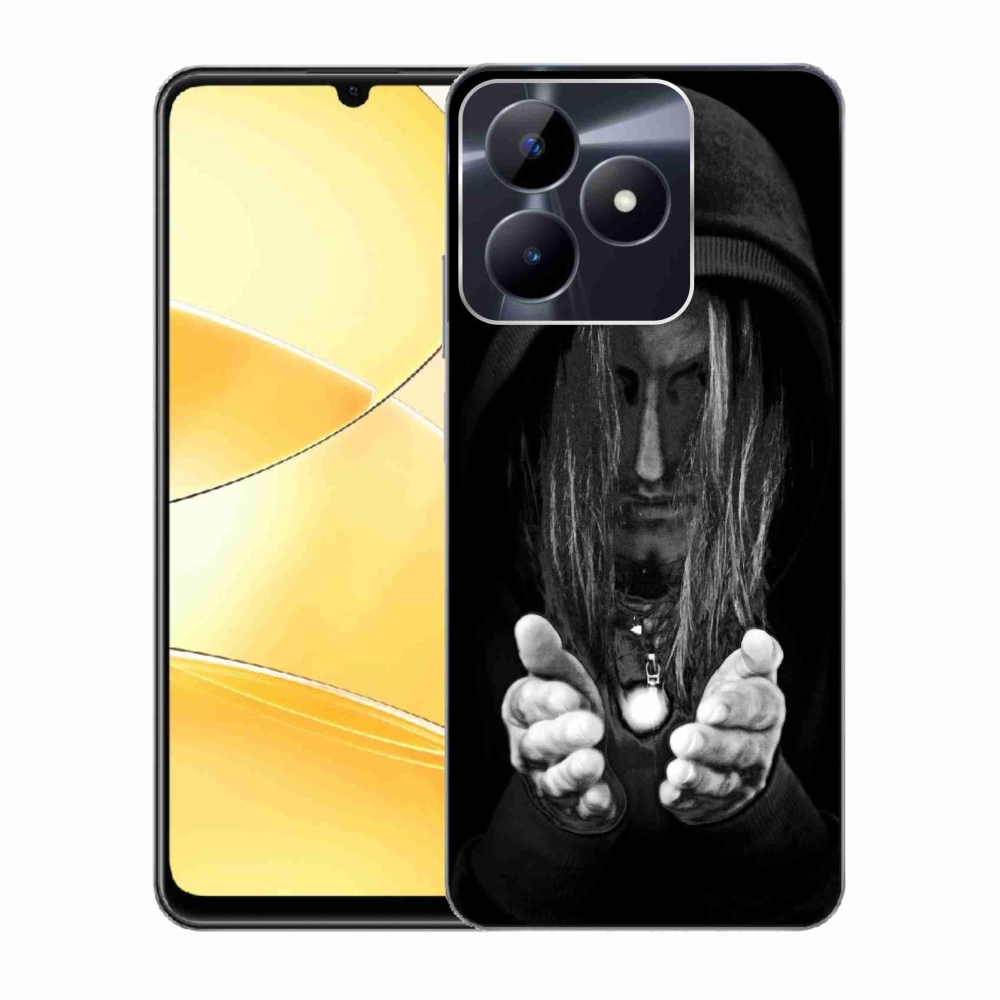 Gelový kryt mmCase na Realme C51/C53 - tajemná osoba
