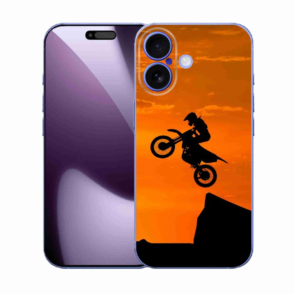 Gelový kryt mmCase na iPhone 17 - motocross