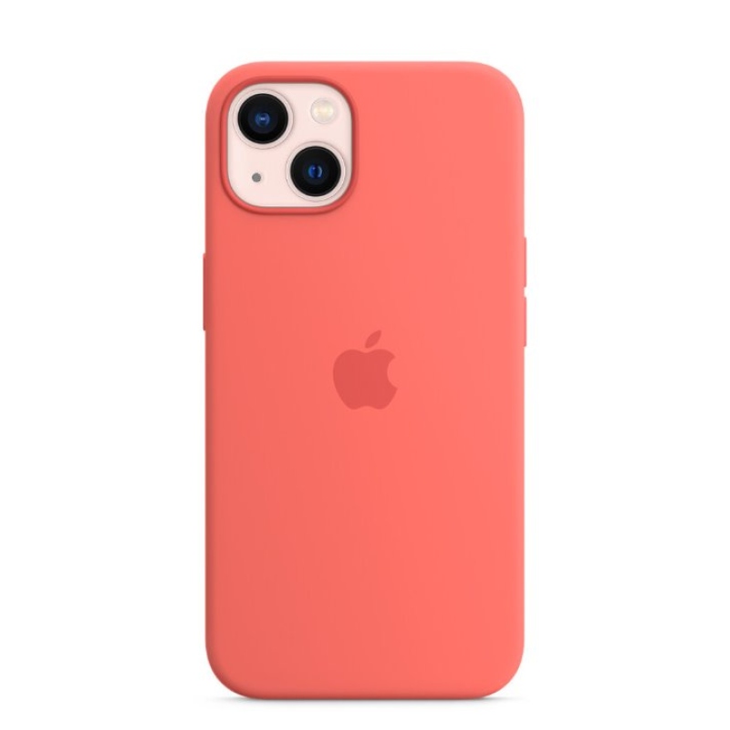 MM253ZM/A Apple Silikonový Kryt vč. Magsafe pro iPhone 13 Pink Pomelo