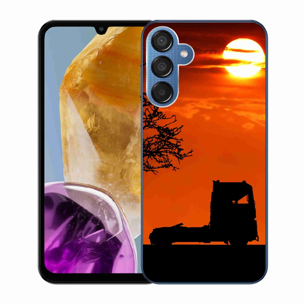 Gelový kryt mmCase na Samsung Galaxy M15 5G - kamion 3