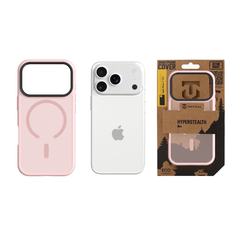 Tactical MagForce Hyperstealth Kryt pro iPhone 17 Pro Pink Panther
