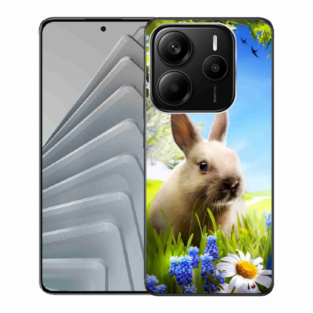 Gelový kryt mmCase na Xiaomi Redmi Note 14 5G - zajíček
