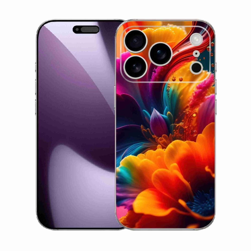 Gelový kryt mmCase na iPhone 17 Pro - abstraktní motiv 2