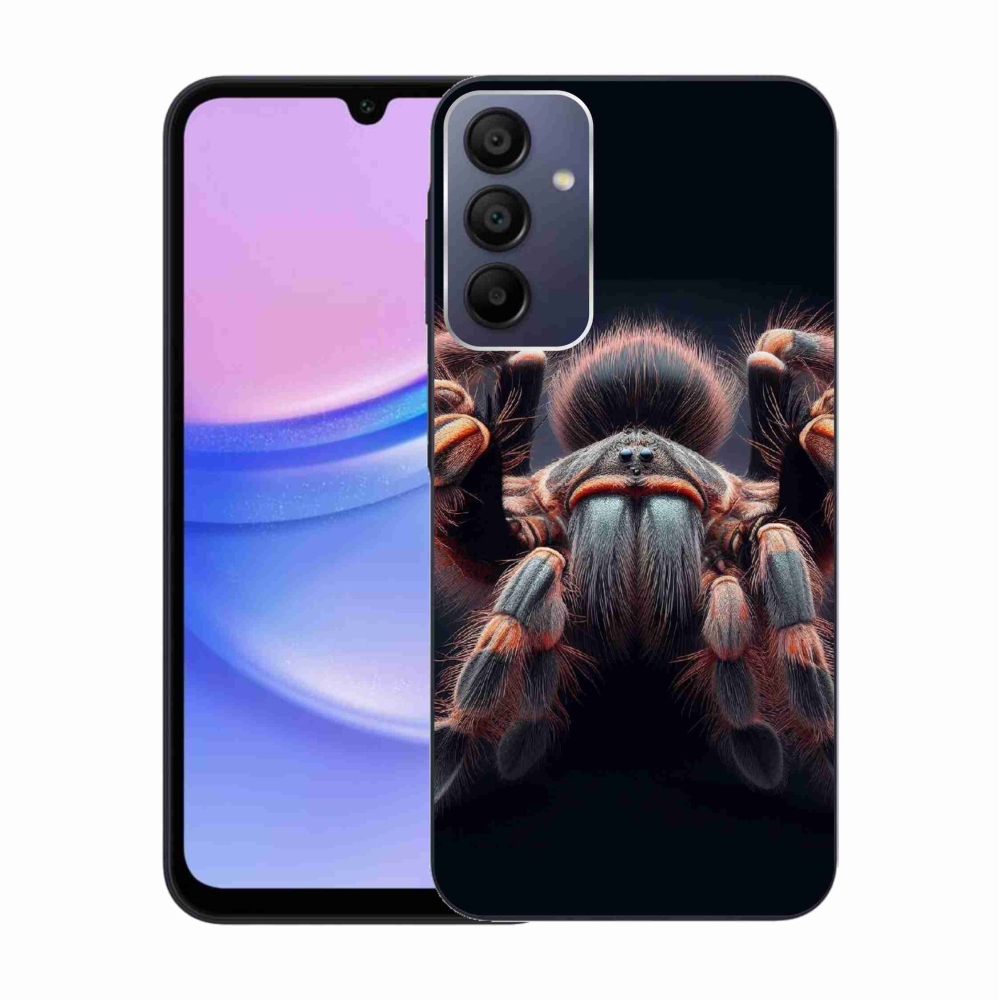 Gelový kryt mmCase na Samsung Galaxy A15 4G/5G - tarantule