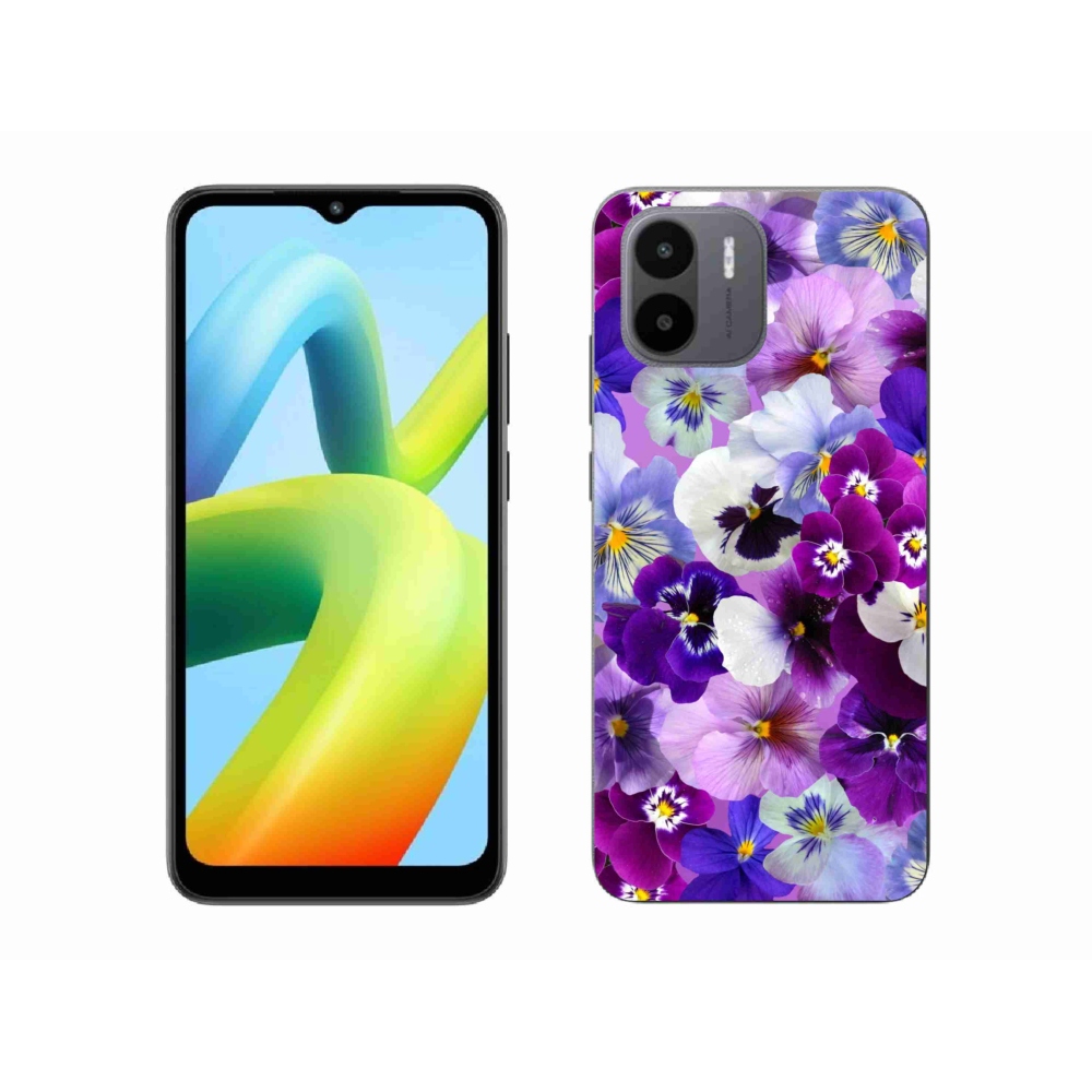 Gelový kryt mmCase na Xiaomi Redmi A1/Redmi A2 - květiny 9