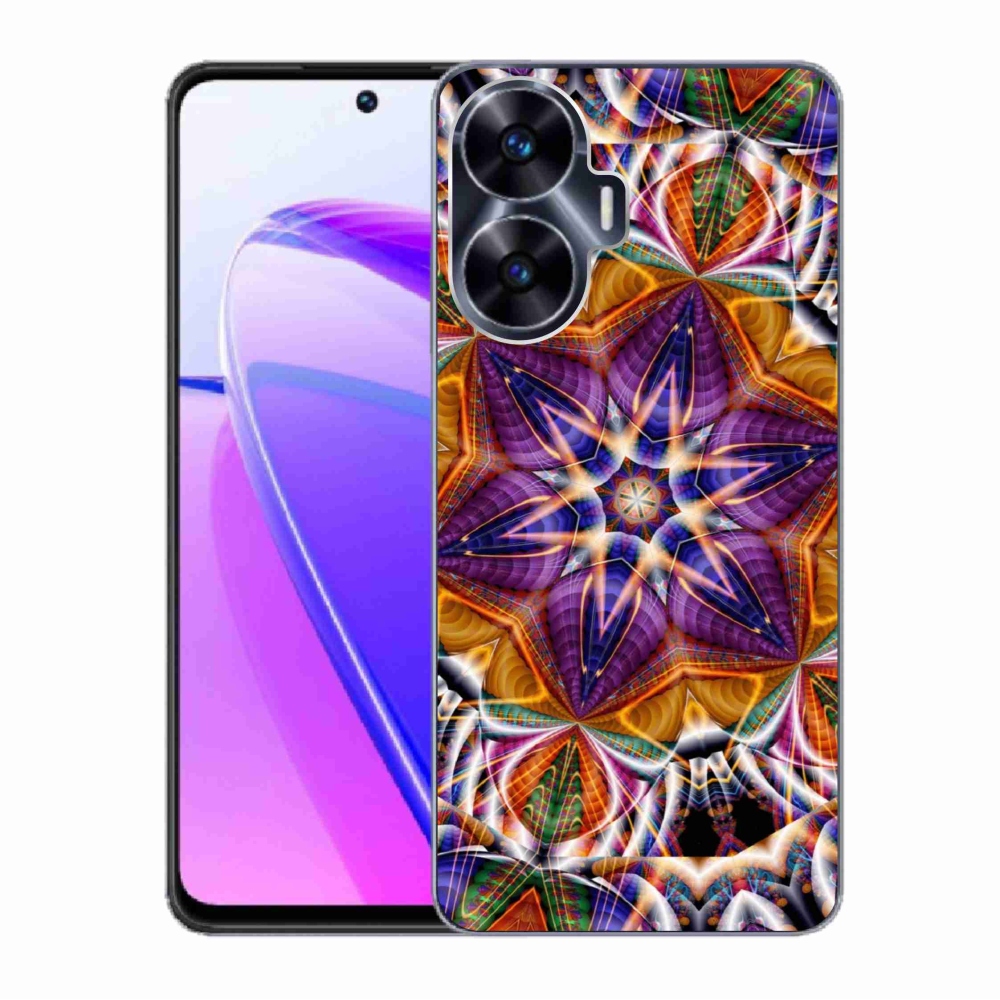 Gelový kryt mmCase na Realme C55 - abstrakt 6