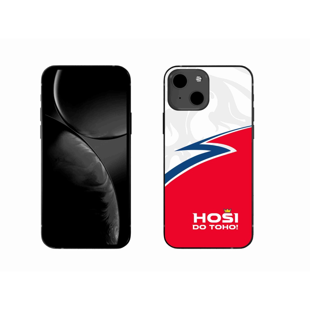 Gelový kryt mmCase na iPhone 13 6.1 - hoši do toho 1