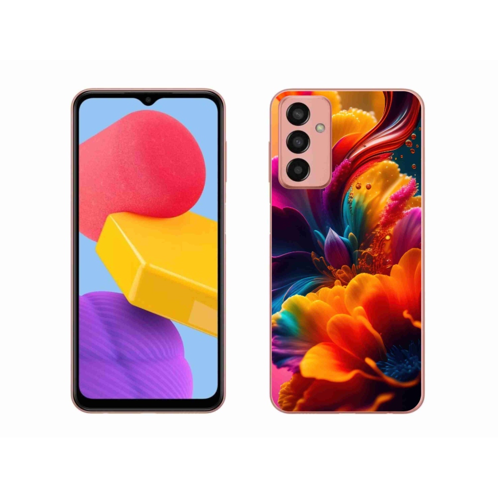 Gelový kryt mmCase na Samsung Galaxy M13 - abstraktní motiv 2