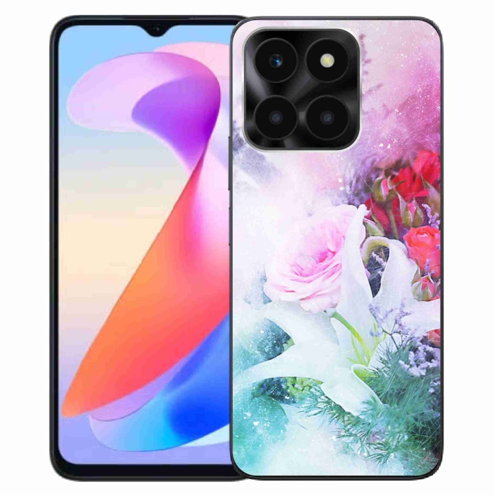 Gelový kryt mmCase na Honor X6a - květiny 4