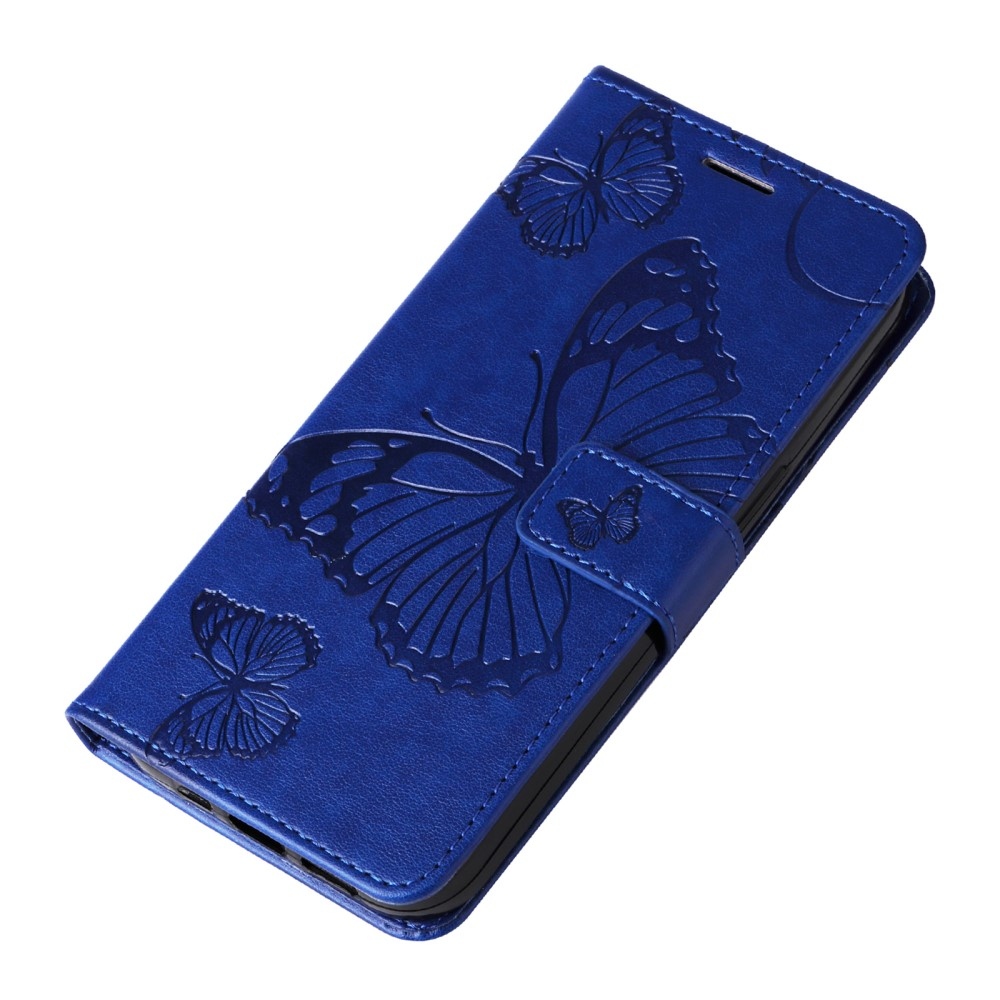 Big butterfly knížkové pouzdro na Xiaomi 13T/13T Pro - modré