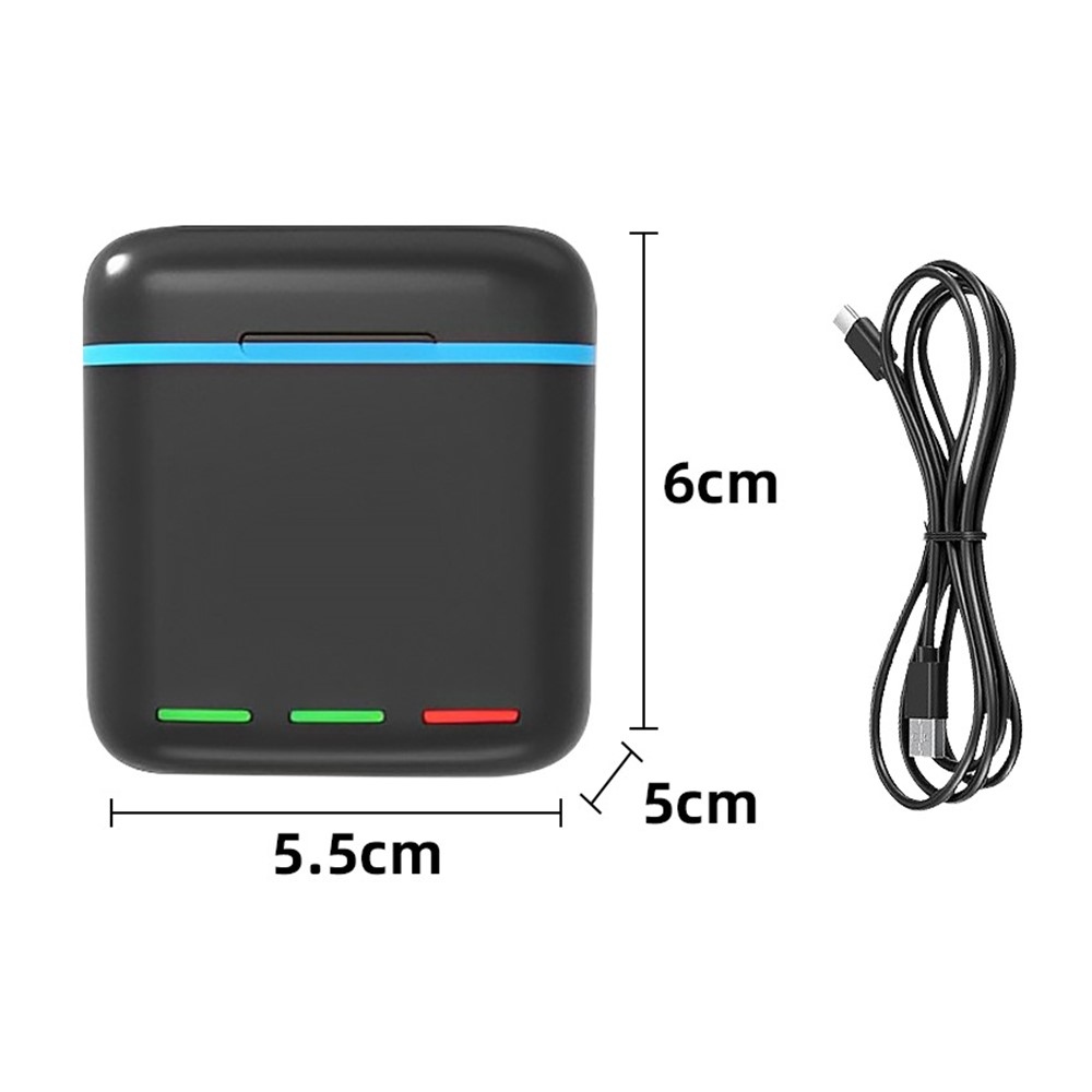 Praktická nabíjecí stanice a úložné pouzdro pro GoPro Hero 13