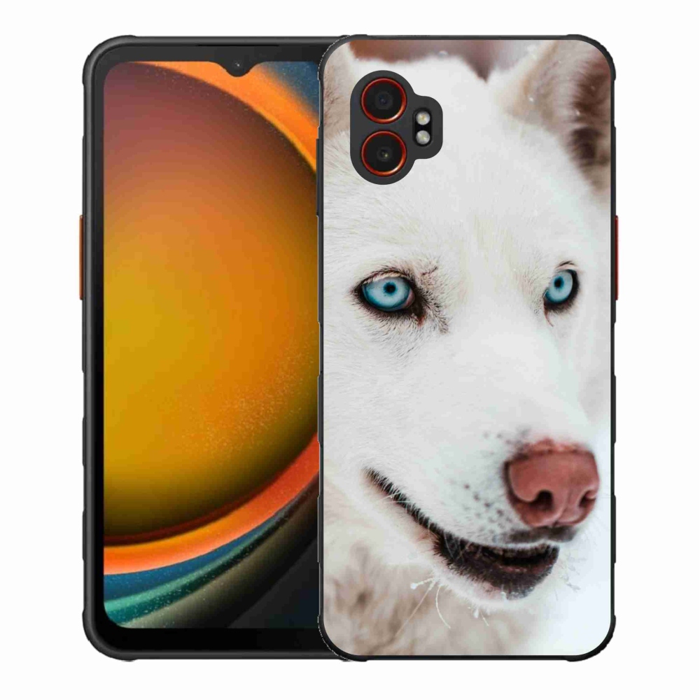 Gelový kryt mmCase na Samsung Galaxy Xcover 7 Pro - psí pohled