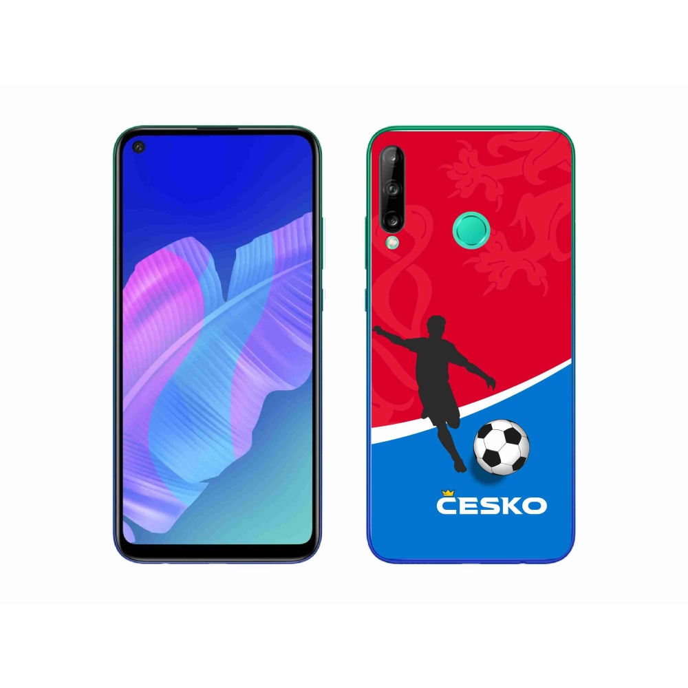 Gelový kryt mmCase na Huawei P40 Lite E - fotbal Česko