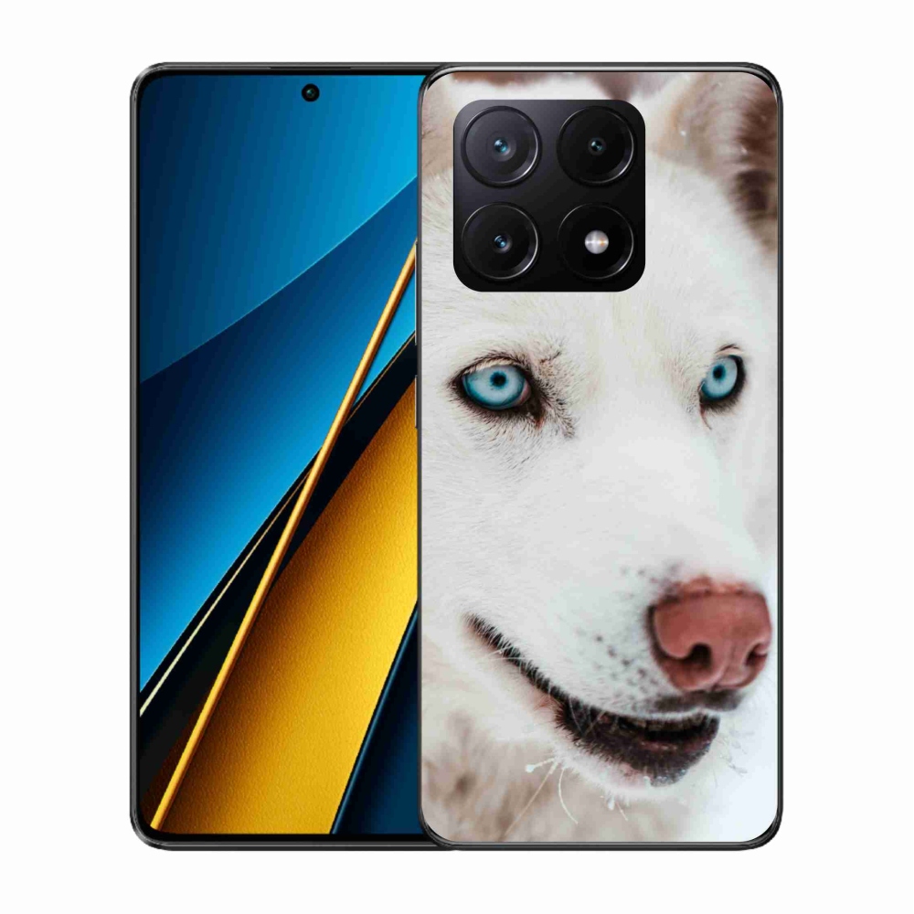 Gelový obal mmCase na Xiaomi Poco X6 Pro 5G - psí pohled