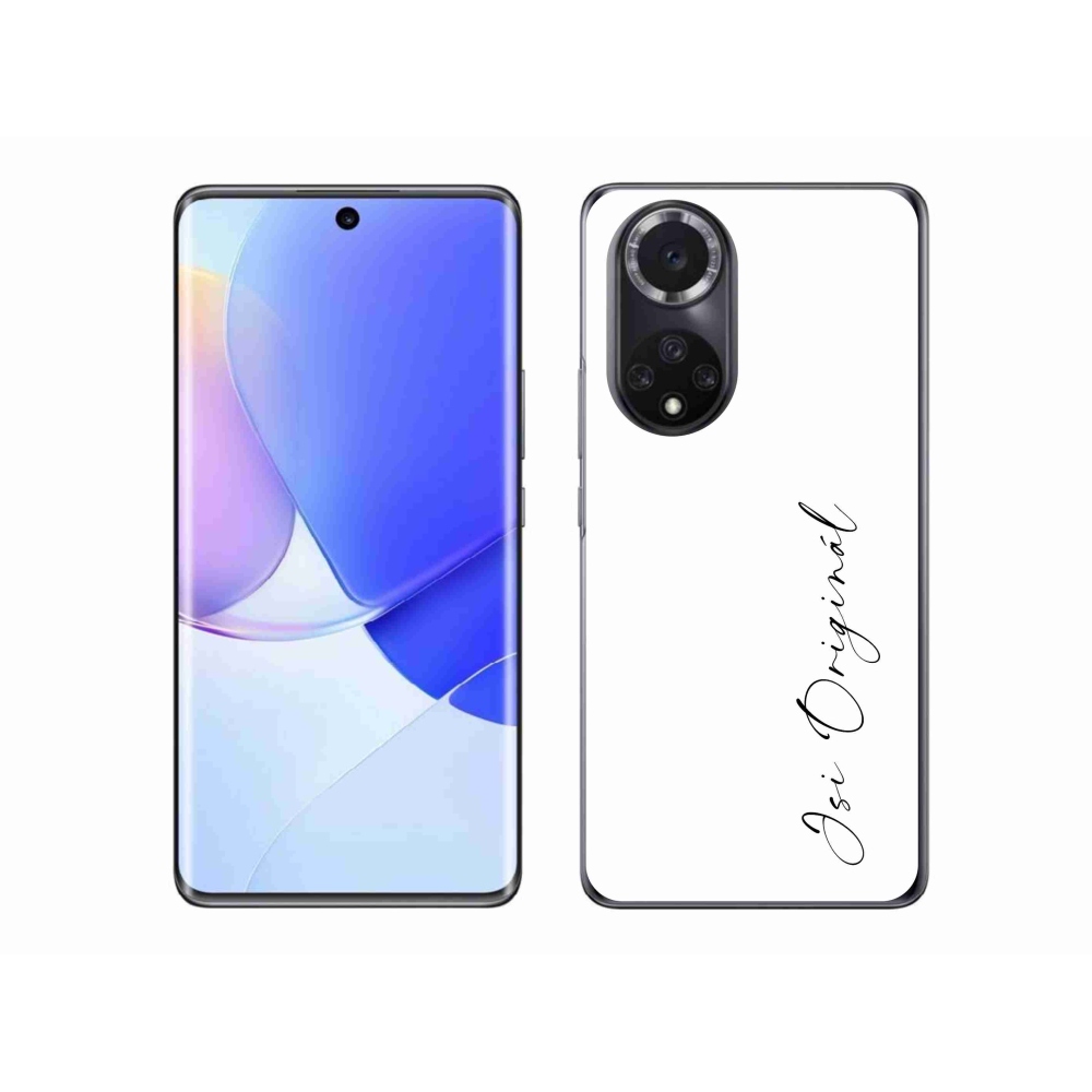 Gelový kryt mmCase na Honor 50 - jsi originál bílé pozadí