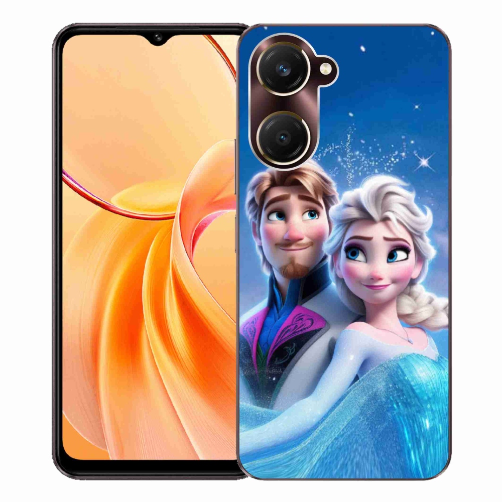 Gelový kryt mmCase na Vivo Y28s 5G - ledové království 1