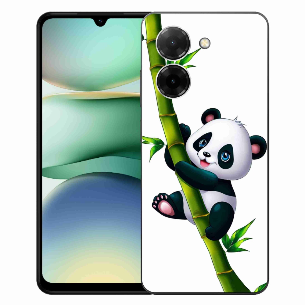 Gelový kryt mmCase na Xiaomi Redmi A5 (173.45x79.35x8.45mm) - panda na bambusu