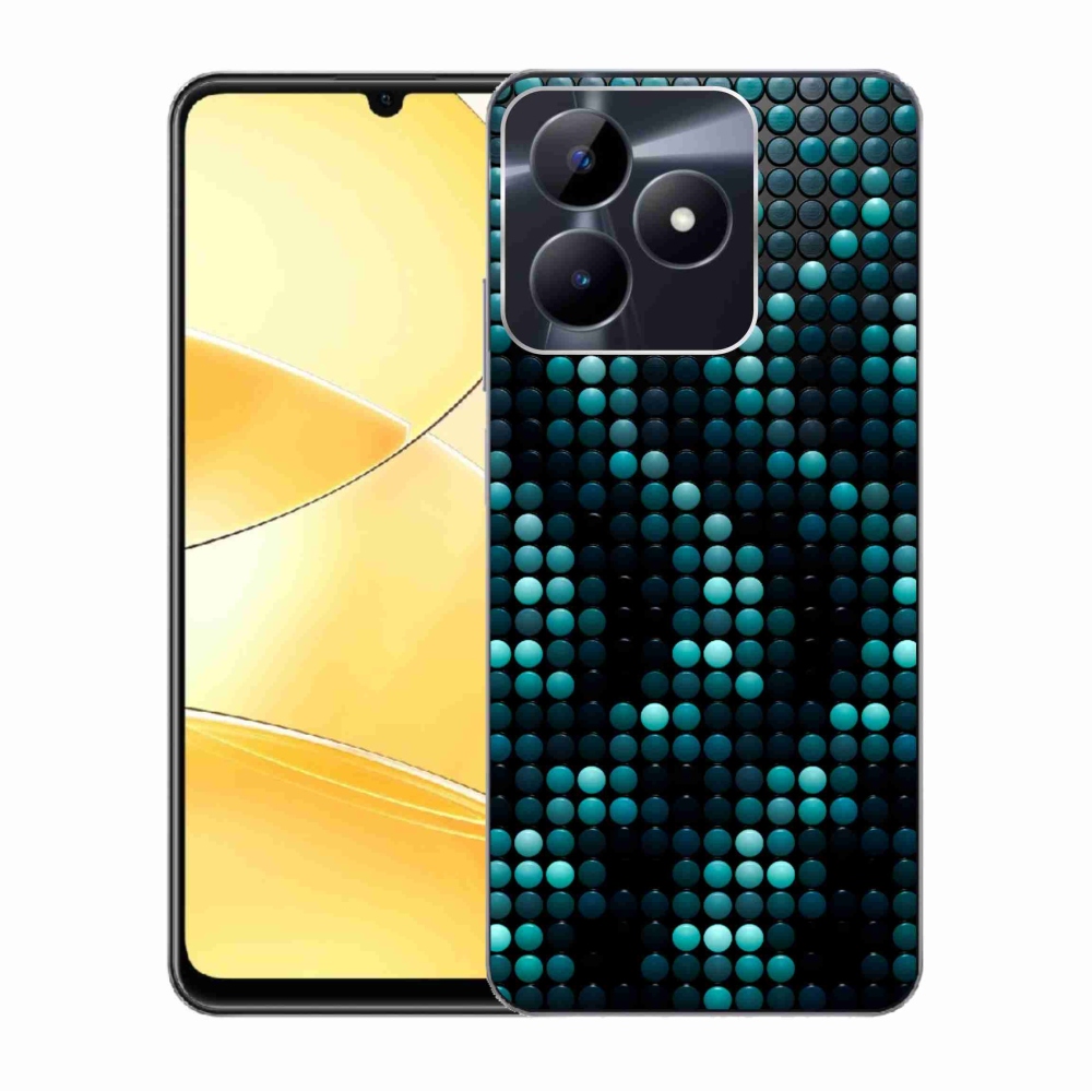 Gelový kryt mmCase na Realme C51/C53 - abstraktní motiv 15