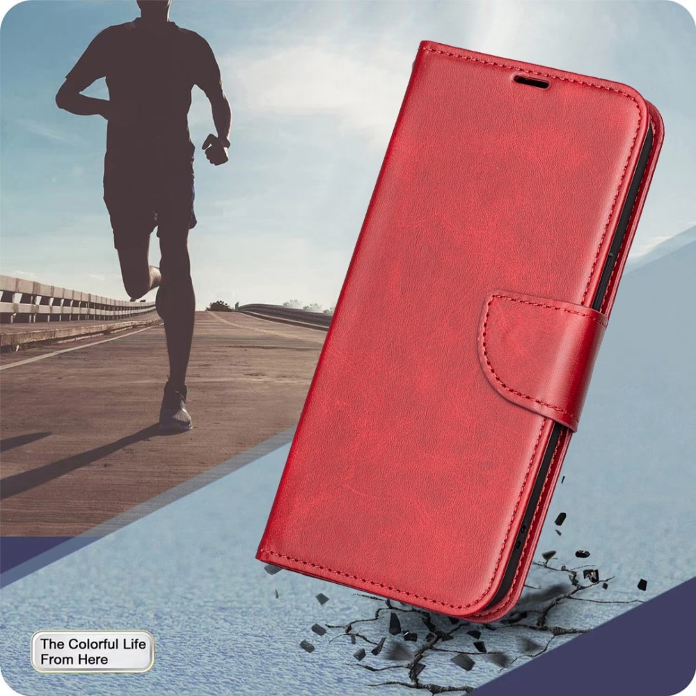 Case knížkové pouzdro na Samsung Galaxy S25 Edge - červené