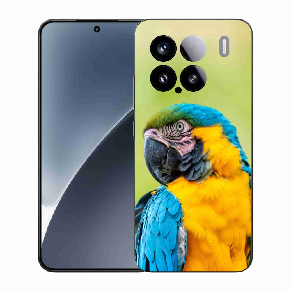 Gelový kryt mmCase na Xiaomi 15 - papoušek ara 2
