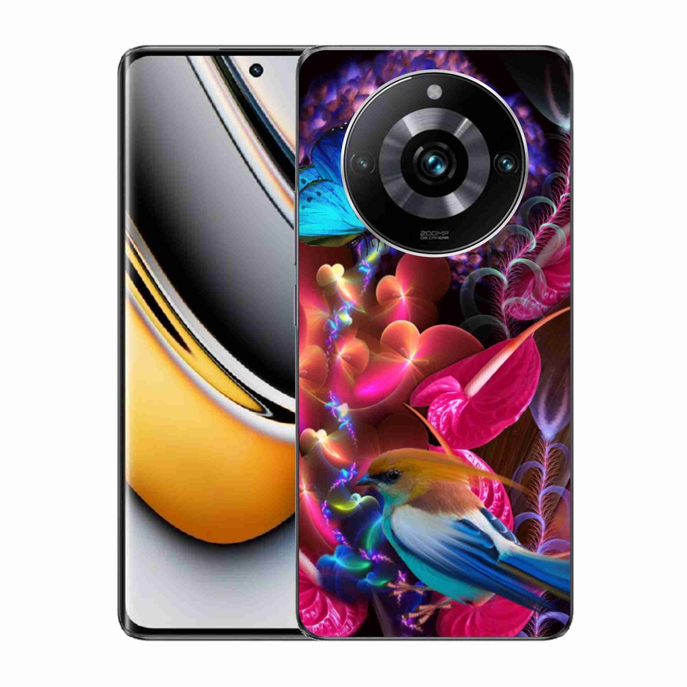 Gelový kryt mmCase na Realme 11 Pro/11 Pro+ - barevné květiny