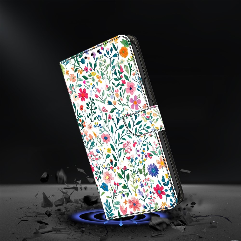 Firmly knížkové pouzdro na Samsung Galaxy A17 5G/A26 5G - barevné květiny