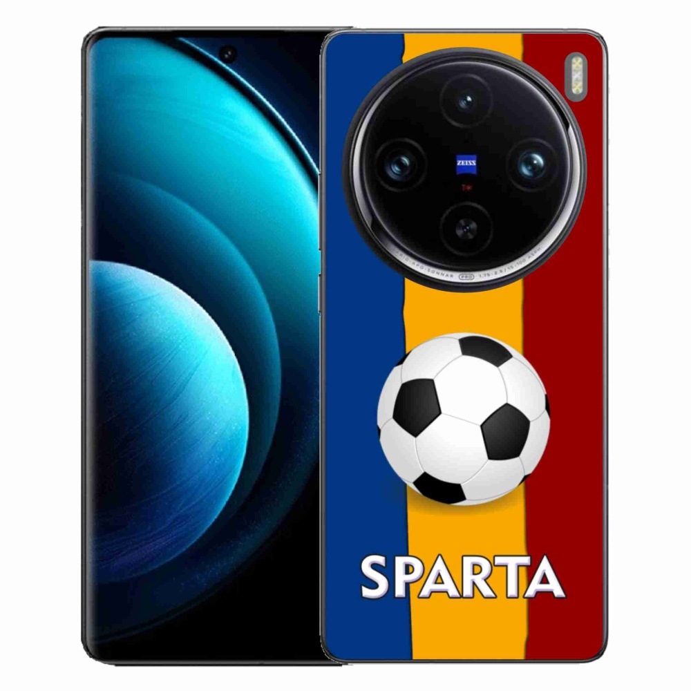 Gelový kryt mmCase na Vivo X100 Pro 5G - fotbal 1