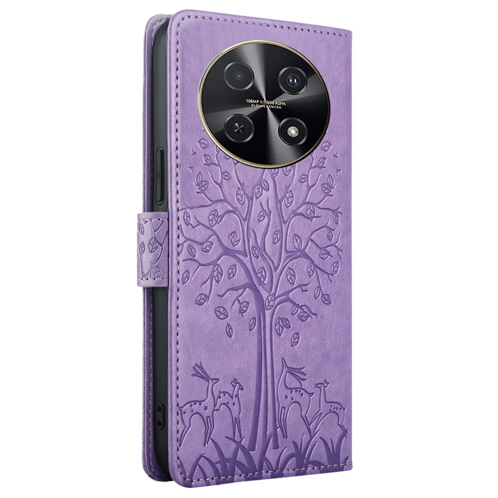 Tree knížkové pouzdro na Huawei Nova 12i - světlefialové