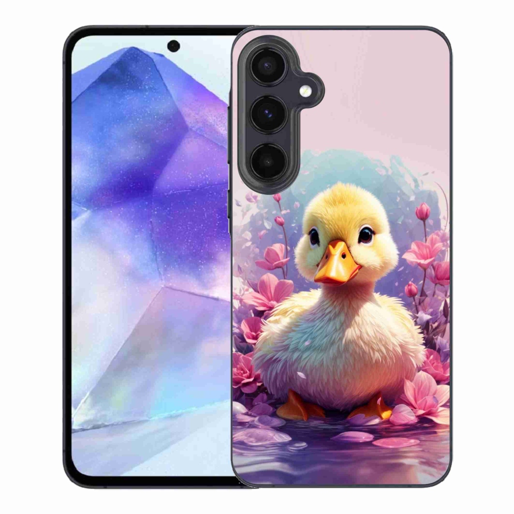 Gelový kryt mmCase na Samsung Galaxy A55 5G - kachnička