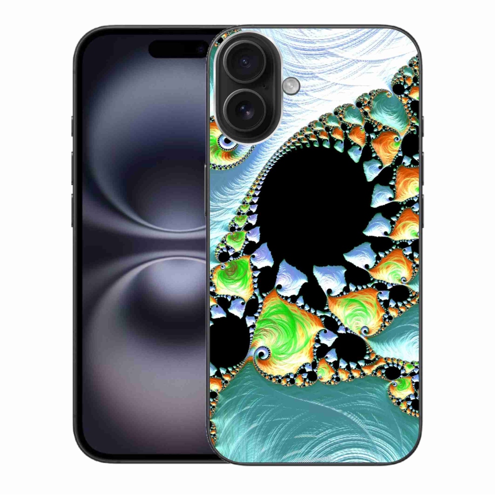 Gelový kryt mmCase na iPhone 16 Plus - abstraktní motiv 21