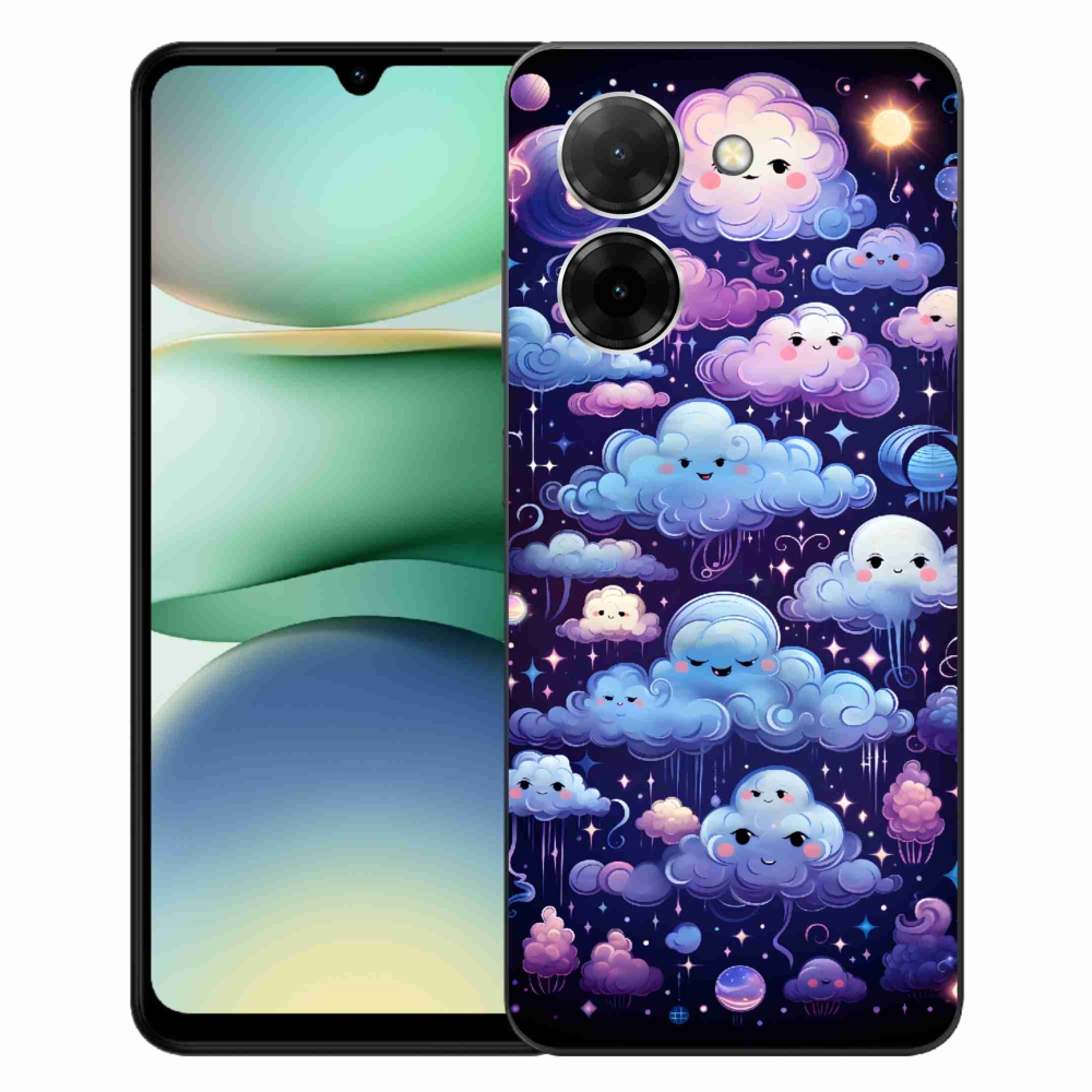 Gelový kryt mmCase na Xiaomi Redmi A5 (171.7x77.8x8.3mm) - mráčky